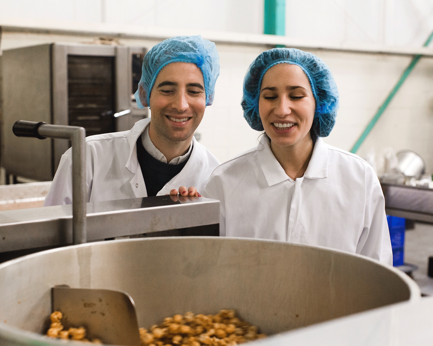 The Popcorn Shed team making popcorn. They recommend Xero accounting software.