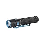 OLIGHT Warrior Mini2 1750 Lumens Rechargeable Tactical Flashlight with Dual Switch and Proximity Sensor, High Performance LED Light for EDC, Outdoor, Camping and Emergency (Black)