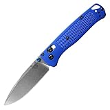 Benchmade - Bugout 535 EDC Knife with Blue Grivory Handle (535)
