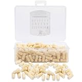 Cleaning Cotton Wool Felt Airgun Cleaning Pellets for Maintenance，100 Each of.22.177.25 Total of 300 Pieces in The Same Box, Air Rifle Cleaning Pellets, Cleaning Wool Pellets Cleaning Gun Tool Kit