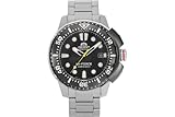 Orient 'M-Force AC0L Stainless Steel Japanese Automatic/Hand Winding ISO 6425 Compliant 200 Meter Diver's Watch with Anti-Reflective Sapphire Crystal Model: RA-AC0L001B00B