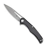SENCUT CITIUS Pocket Knife, Folding Knife for EDC (Black)
