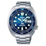 SEIKO Men's Blue Dial Silver Stainless Steel Band Prospex Sea Automatic Analog Watch