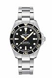 Certina, Mens, DS Action Gent, 40.5, mm, Steel, Automatic, Powermatic 80, Nivachron, Date, Watch, Black, Steel, C0484071105101