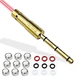 BOOLIT EYE 17HMR/.177 Cal Special Laser Boresighter End Barrel Laser Bore Sight Accurately and Easy to Fit Revolvers Pistols Rifle and Air Guns(17HMR/.177CAL)