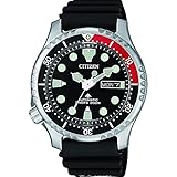 Citizen Promaster Marine Automatic Black Dial Coke Bezel Men's Watch NY0085-19E