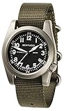 BERTUCCI A-11T Americana 13331 Mens Defender Olive Nylon Band Black Quartz Dial Watch