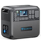 BLUETTI Portable Power Station AC200MAX, 2048Wh Solar Generator Expandable to 8192Wh, 5 2200W AC Outlets, LiFePO4 Battery for Camping, Emergency