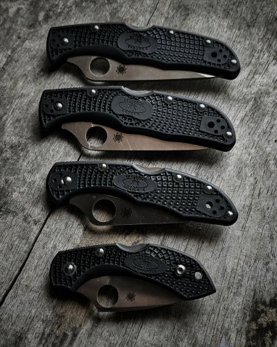 Spyderco Endela Size Comparison