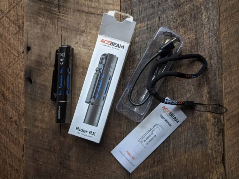 Acebeam Rider RX Flashlight Review