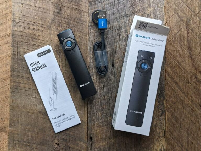 Olight Arkfeld UV Flashlight Review