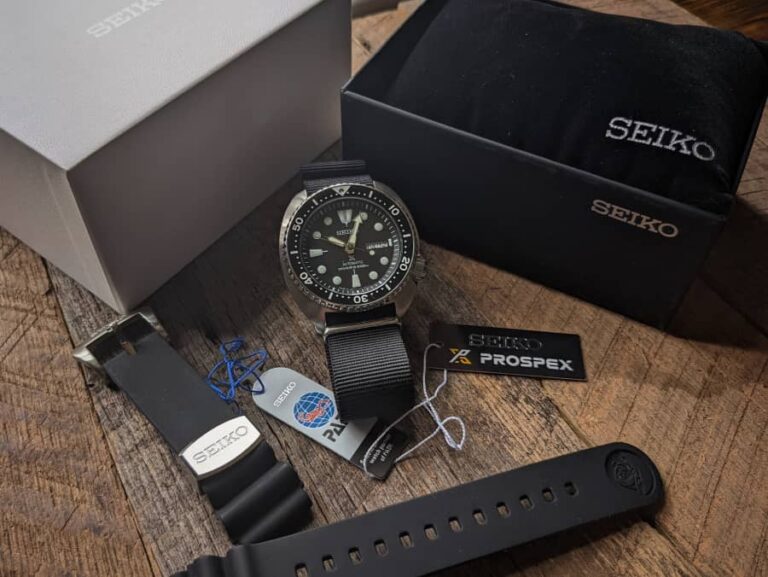 Seiko SRPE93 On A Nato Strap