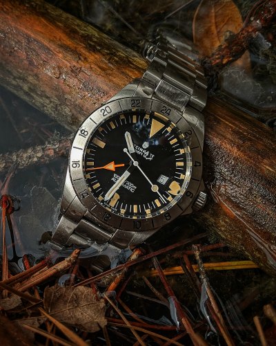 Steinhart Ocean Vintage GMT Dimensions