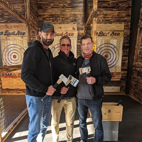 people just like to hang out, drink beer, and engage in some friendly competition while doing so